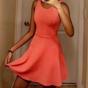 NEW Orange Summer Mini Dress